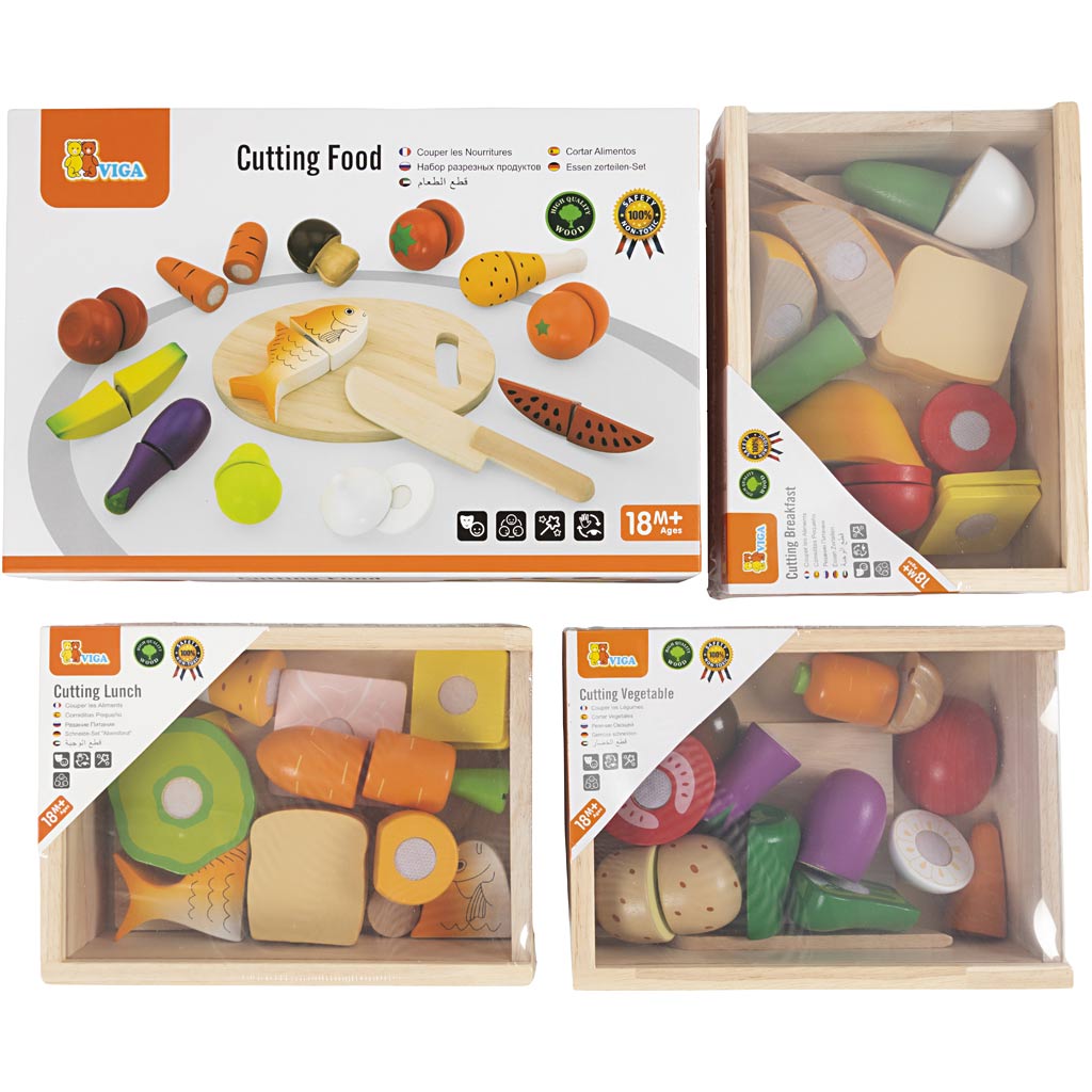 Https: www.cchobby.nl viga-speelset-snijdbare-houten-etenswaren-45-onderdelen-1-set