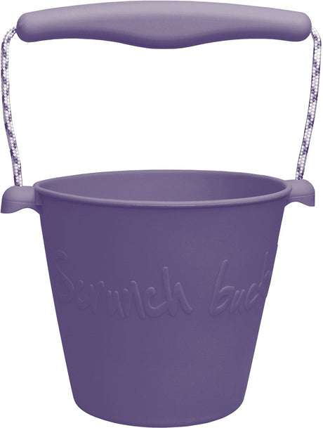 Scrunch-Spielzeugeimer – lila – faltbar – recycelbar