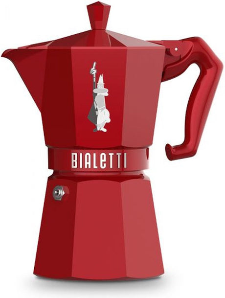 Bialetti Moka Exclusive Kaffeemaschine rot 6t