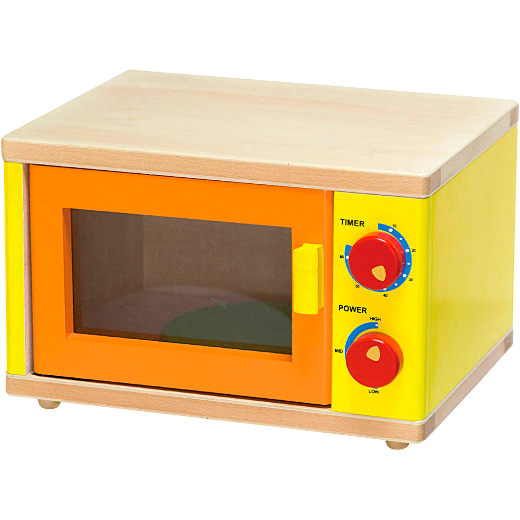 Viga Spielmikrowelle aus Holz, 1 Stück