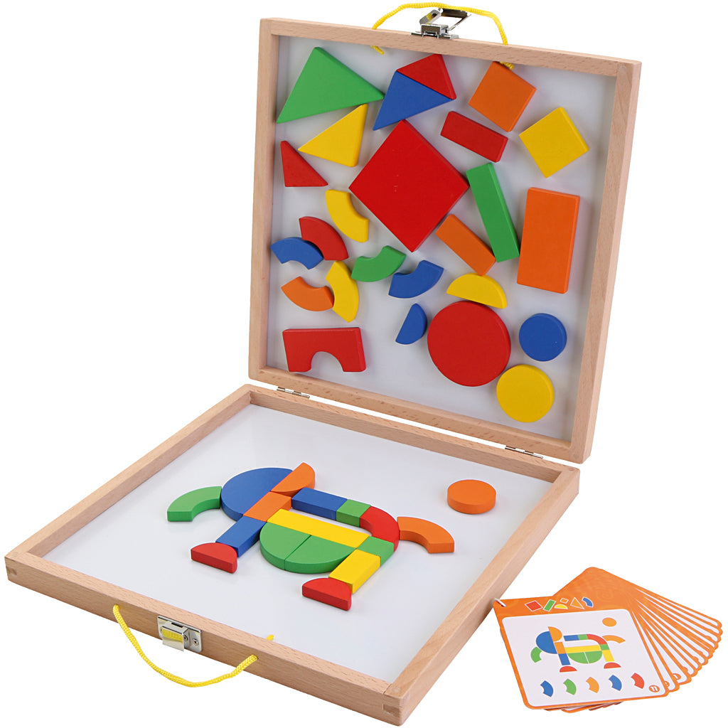 Viga magnetisches Aktivitätsset, Größe 2-10 cm, 1 Set