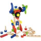 Viga Holzbausteine, 68 Teile 1 Set