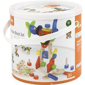 Viga Holzbausteine, 68 Teile 1 Set
