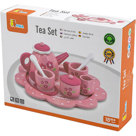 Viga Teeservice, H: 9,5 cm, T 24 cm, 9 Teile 1 Box