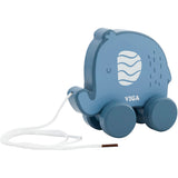 Viga Nachziehelefant, Größe 11 cm, blau, 1 Stück