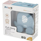 Viga Nachziehelefant, Größe 11 cm, blau, 1 Stück