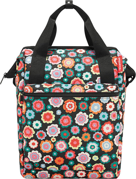 Klickfix Fahrradtasche Roomy GT 12l Happy Flowers