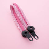 Qibbel Widek Spanngurt Venture 24 schwarze Klammern rosa weiß