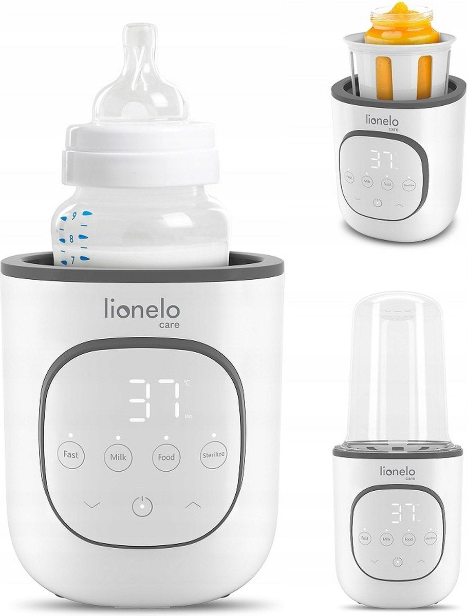 Lionelo thermup 2.0 Flaschenwärmer 5in1 – Erhitzen von Flüssigkeiten und Lebensmitteln – Sterilisieren und Auftauen – BPA-frei – Überhitzungsschutz – Thermostat – automatische Abschaltung bei Wassermangel