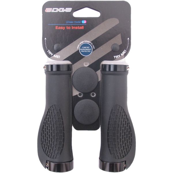 Die Kante Ergo City Handles - 130 mm, schwarz