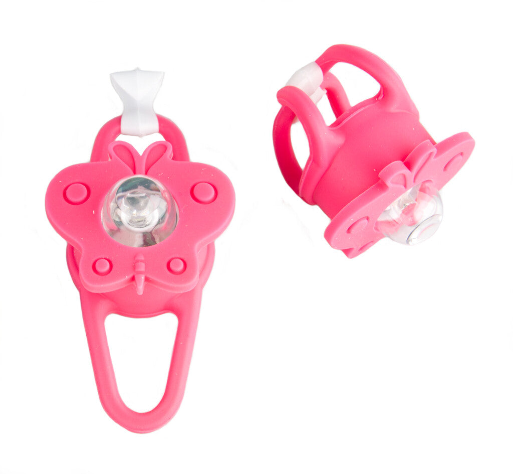 Éclairage Pexkids Set Butterfly LED avec sangle de silicone rouge