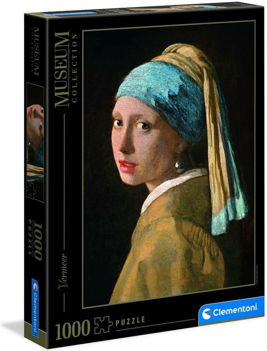 Clementoni Jigs Puzzle Vermeer Girl mit Perlenohrring, 1000st.