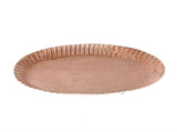 Hbx Natural Living Tablett Metall 24x41xh3,5cm rosa