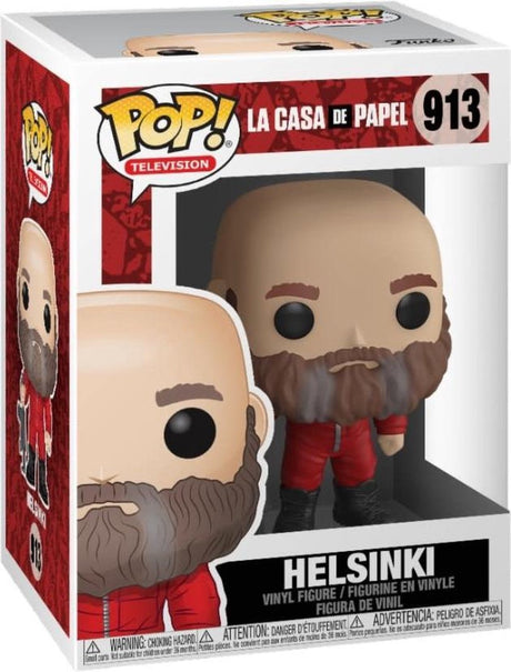Funko La Casa de Papel Sammelfigur Pop! Fernseher Helsinki 9 cm mehrfarbig
