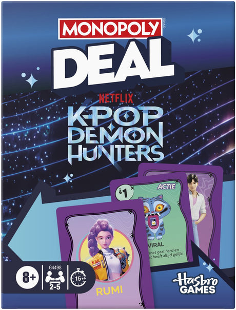 Monopoly Deal Kpop Demon Hunters – Kartenspiel