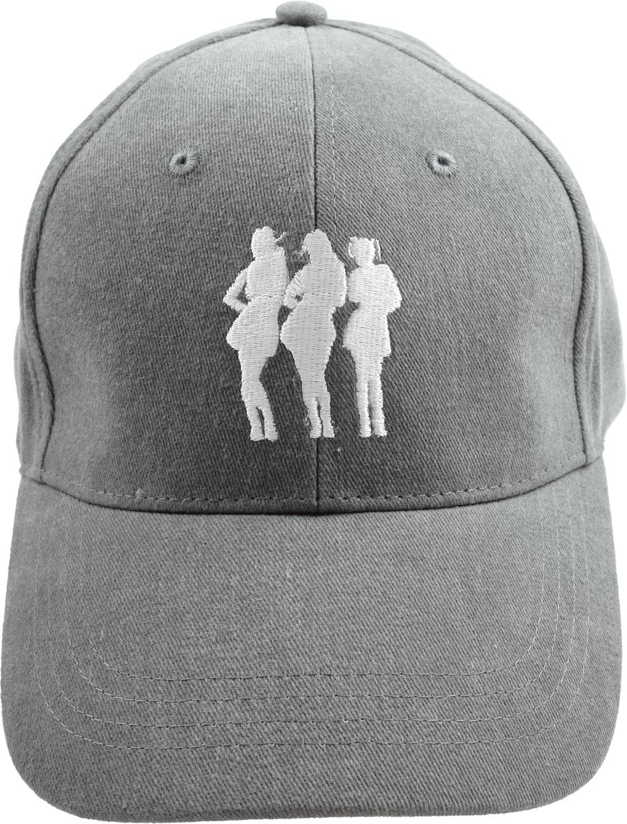 K3 Originals – Kostüm-Kopfbedeckung – Originals-Kappe – Vintage-verwaschenes Grau – verstellbare Unisex-Kappe