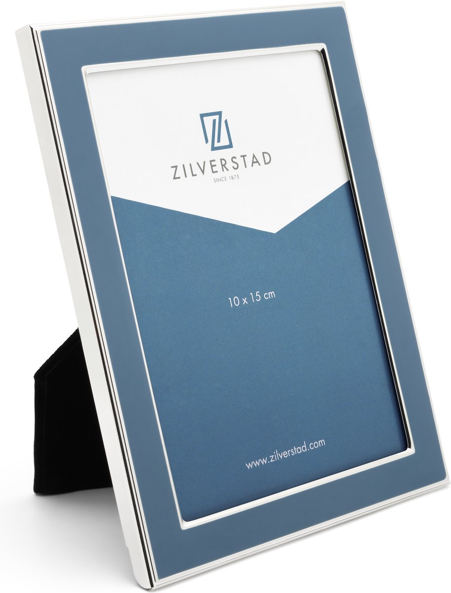 Zilverstad - fotolijst colore blauw 10x15 cm