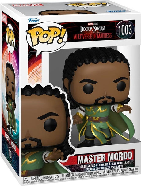 Funko Doctor Strange Sammelfigur Marvel Doctor Strange im Multiversum of Madness Pop! Master Mordo 9 cm mehrfarbig