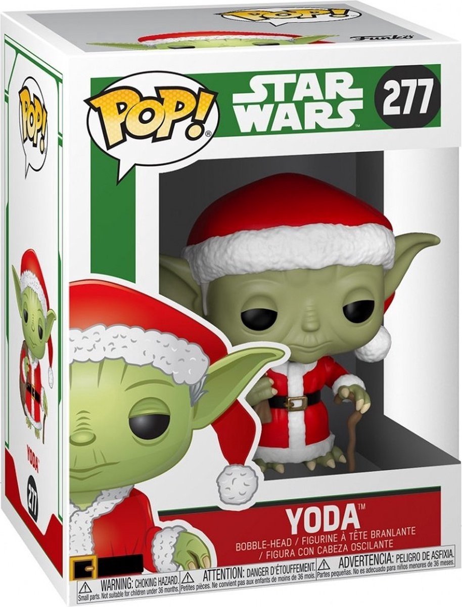 Funko Pop Star Wars: Holiday – Yoda Pop #277