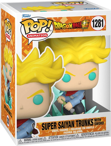 Funko-Pop-Animation: Dragon Ball Super – Super-Saiyajin-Shorts mit Schwert-Pop #1281