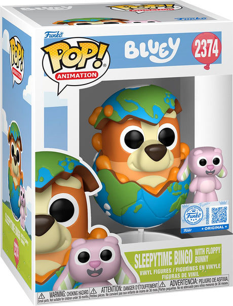 Funko pop buddy: bluey- bingo w floppy