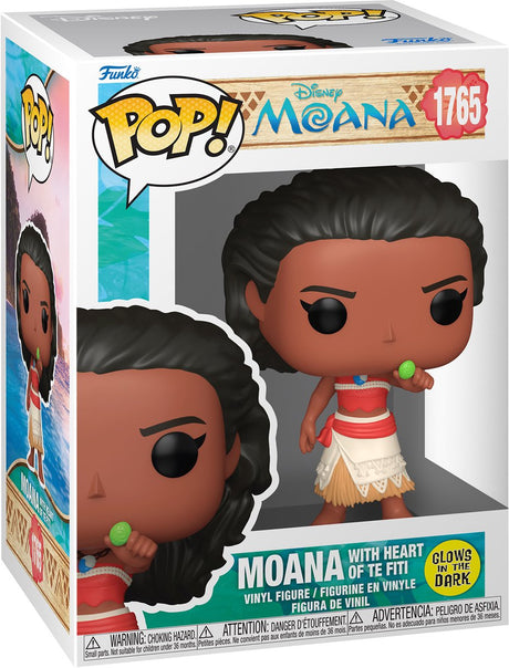 Funko-Pop! Disney: Moana – Moana mit Herz aus Tefiti (leuchtet im Dunkeln) #1765