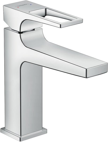 Hansgrohe Metropol Einhebel-Waschtischmischer 110 mit Bügelgriff mit ausziehbarem Ablaufgarnitur chrom