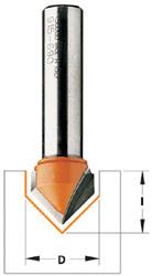 Makita V-Nutfräser 90º hwm s=8 d=6x8