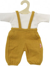 Heless Puppenlatzhose ockergelb, Größe 28-35 cm
