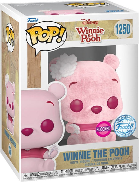 Funko Winnie the Pooh Winnie the Pooh (Flocked) Vinylfigur Nr. 1250 Pop! mehrfarbig