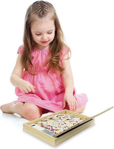 Lexibook Bio-Spielzeuge, die Schule der Mots, zweisprachig, Französisch – Englisch – Spiel und Holz
