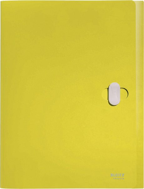 Leitz Recycle-Dokumentenbox A4 – 80 % recycelter Post-Consumer-Kunststoff – Gelb
