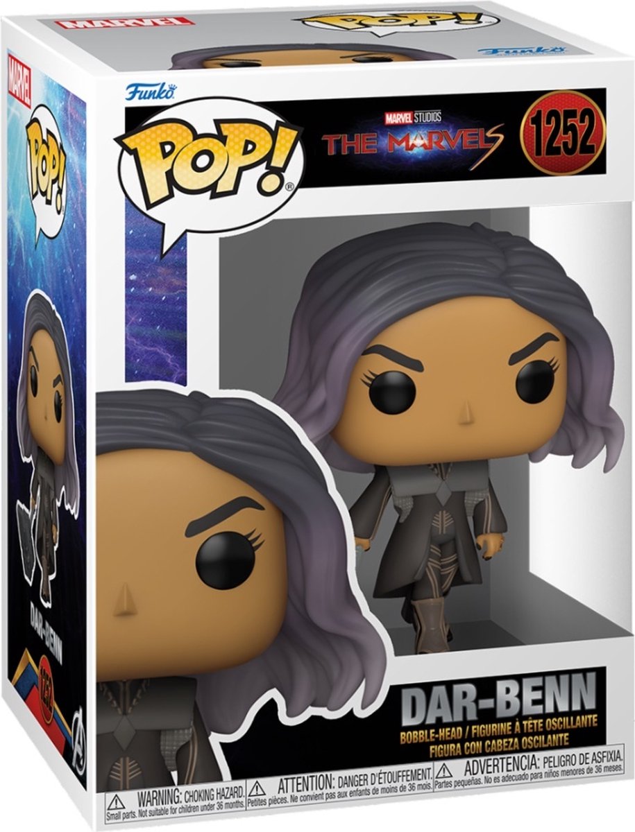 Funko Pop Marvel: The Marvels – Dar-Benn Pop #1252