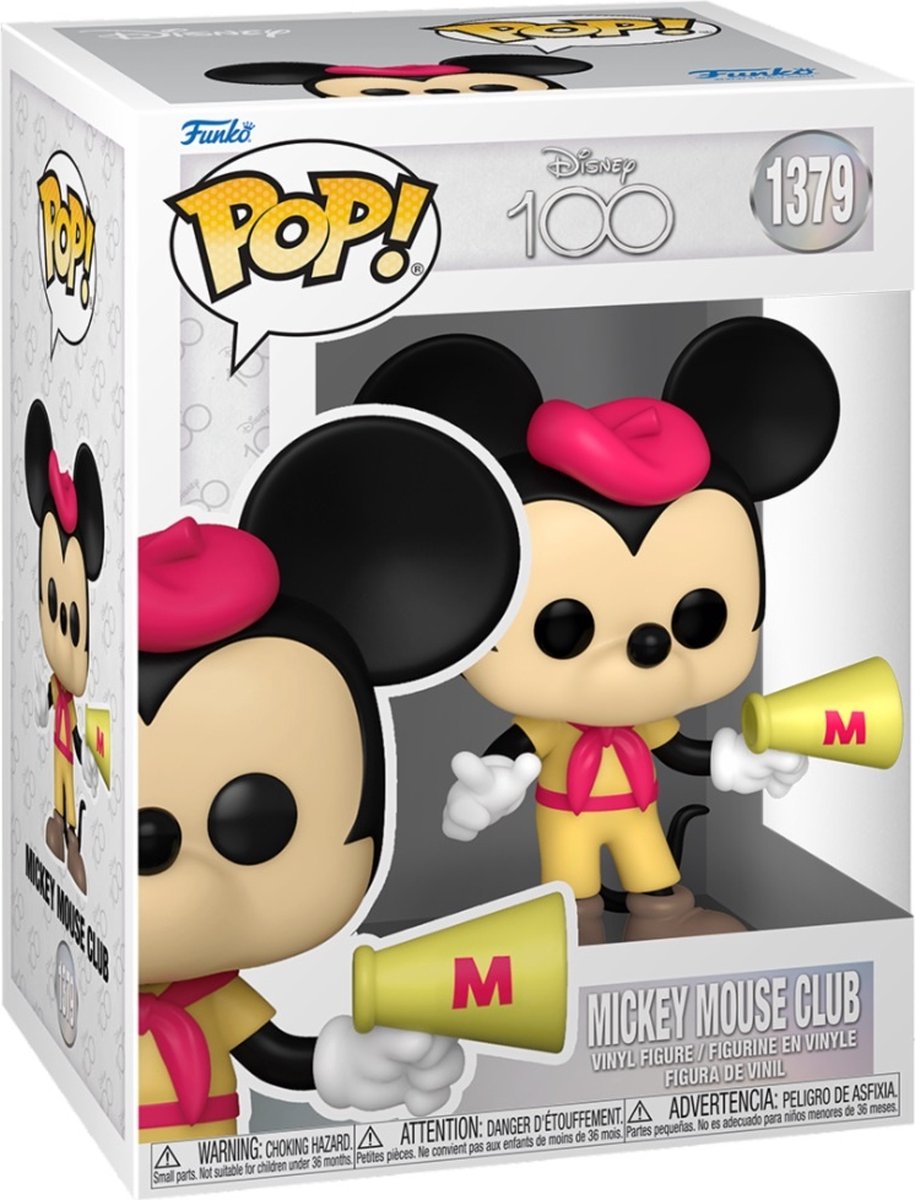 Funko Pop Disney: Mickey Mouse Club – Mickey – Pop #1379