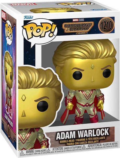 Funko guardians of the galaxy - marvel pop! vol. 3 adam warlock 9 cm verzamelfiguur - multicolours