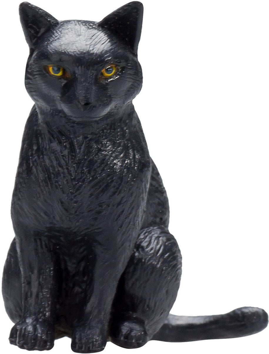 Mojo Ackerland sitzende Katze schwarz - 387372