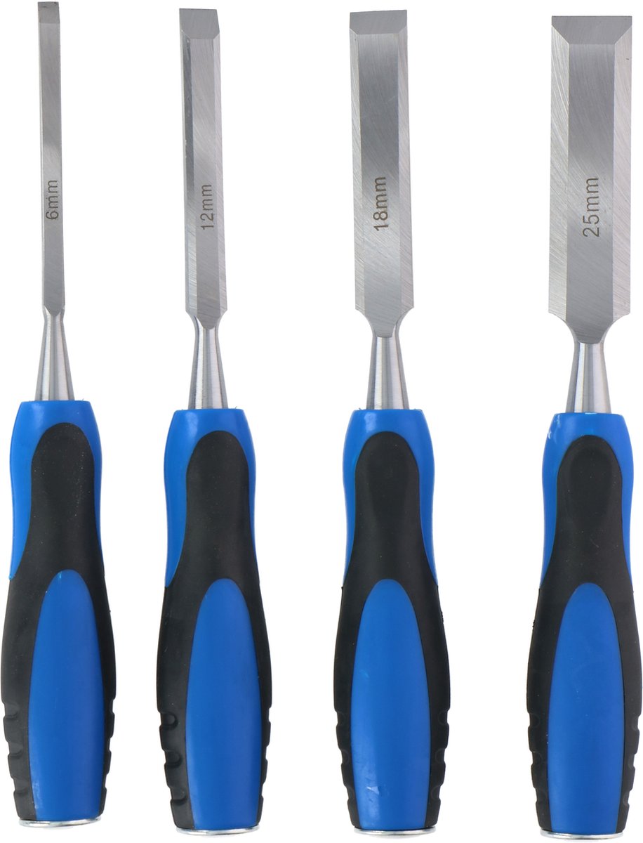 Kinzo Meißelset 4-teilig 6 12 18 25mm