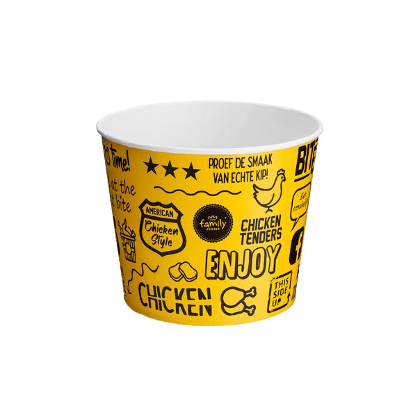 Family chicken kipbucket 85oz (180x 2.4 liter)