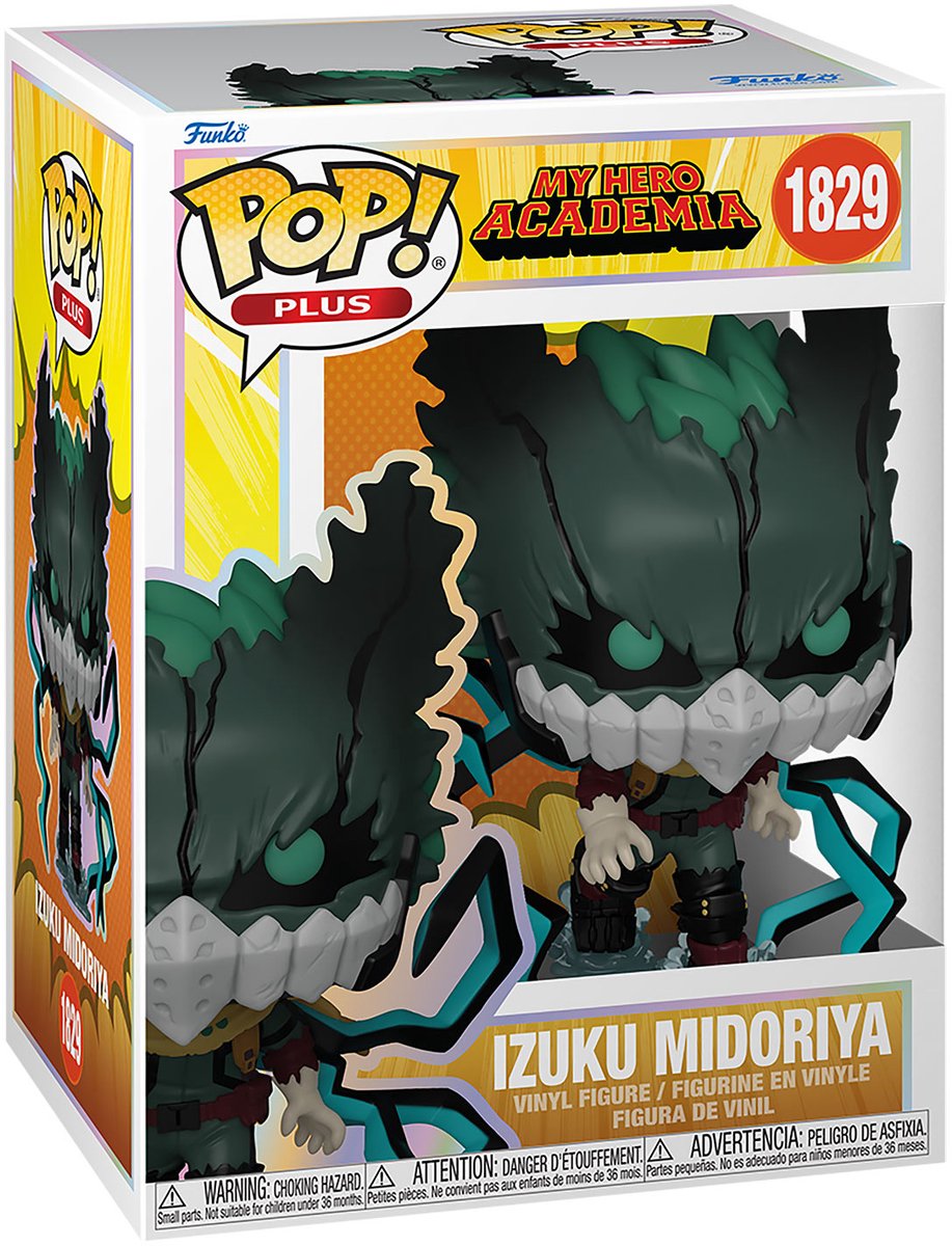 Funko pop plus: my hero academia - izuku midoriya - pop #1829