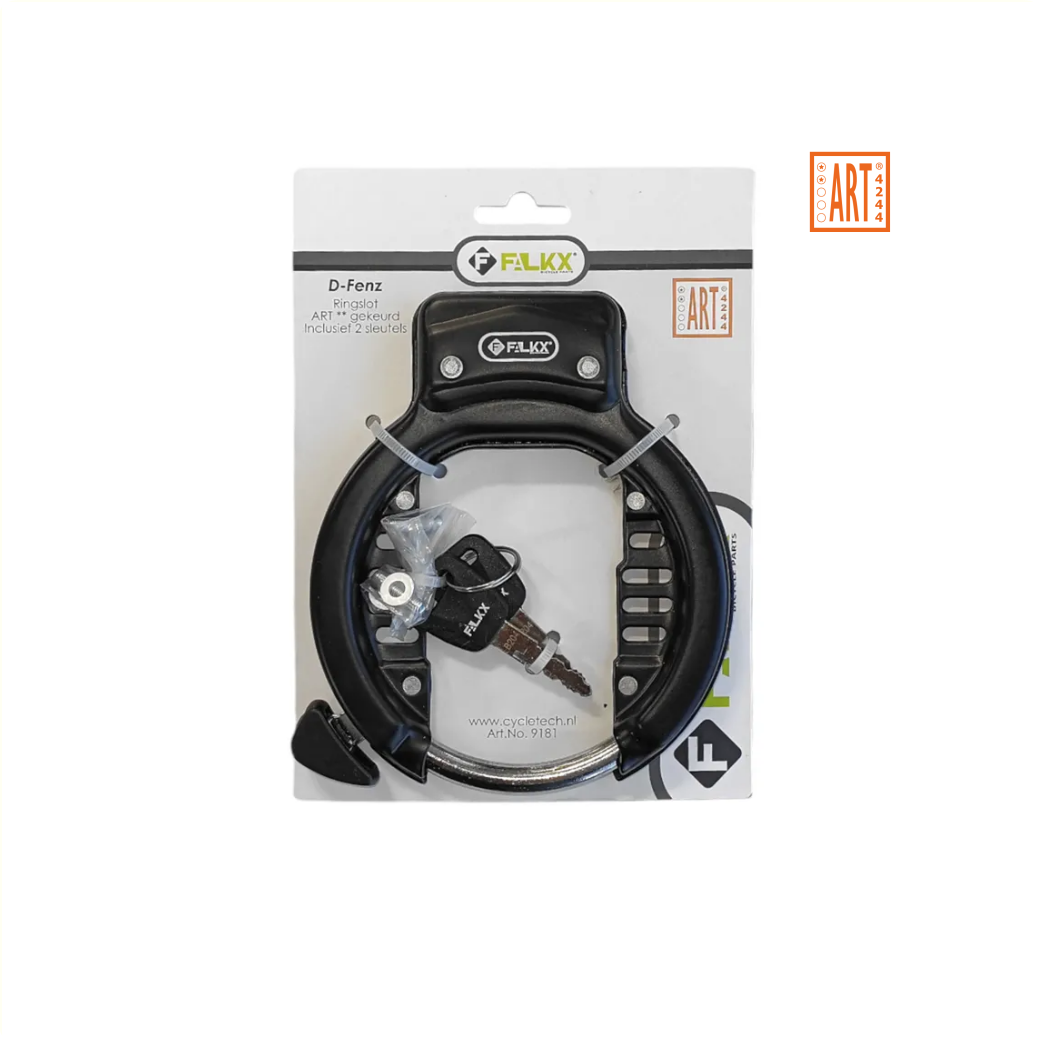 Falkx D-Fenz Ring Lock Arte negro ** 70 mm de ancho