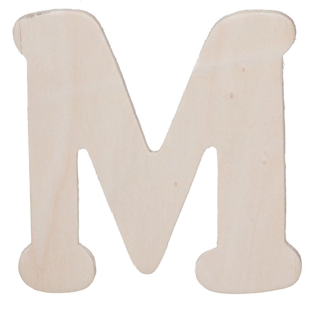 Darice • uitgesneden houten letter m 10,8cmx5mm