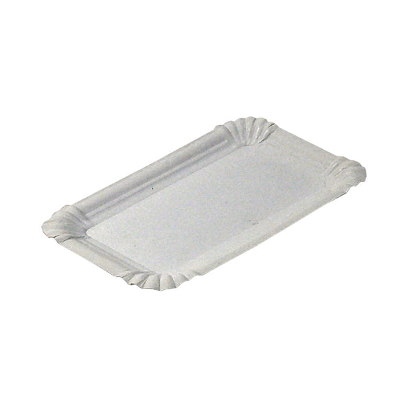 Pappschalen ungefüttert Duplex weiß 12x19cm (1000 Stück)