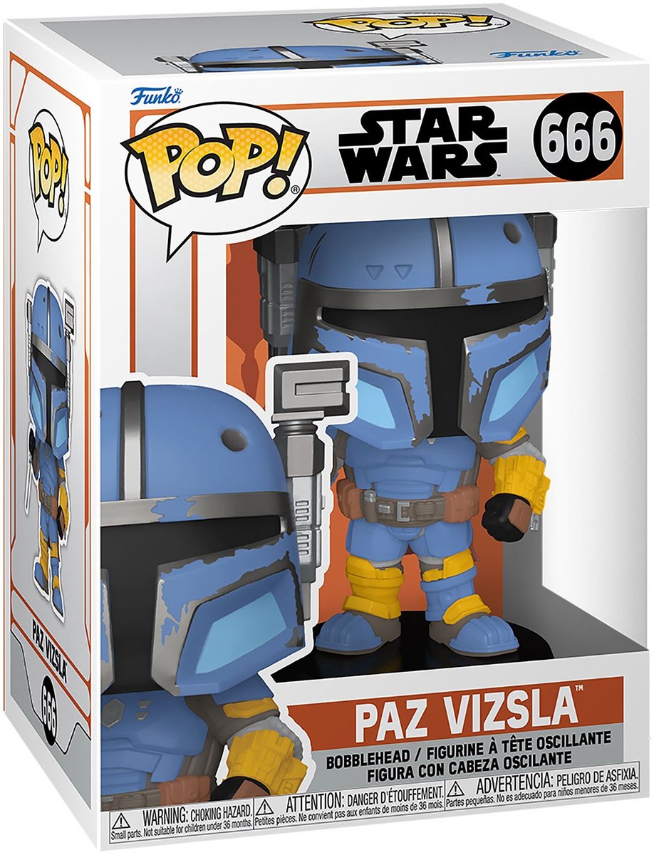 Funko Star Wars – Paz Vizsla – Pop! 666