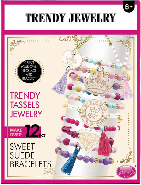 Lobbes Toys BV – trendiges Schmuckset mit süßen Wildlederarmbändern