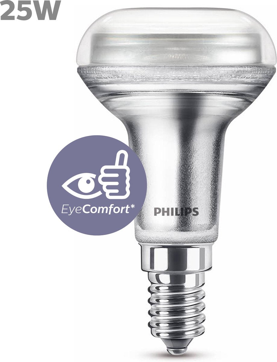 Philips led reflector 25w e14 warm wit licht
