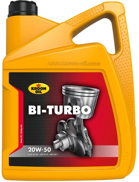 Kroon-oil Bi-Turbo 20w-50 - 00340 | 5 l Kanister