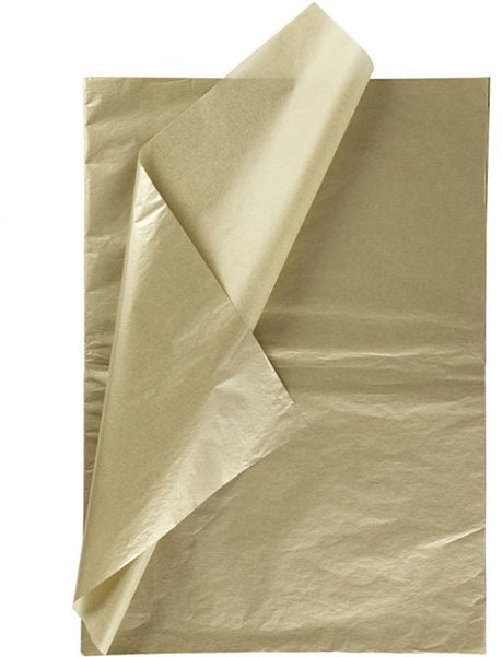 Creativ Company Tissue Paper Gold 6 Blätter 14 Gr, 50 x 70 cm