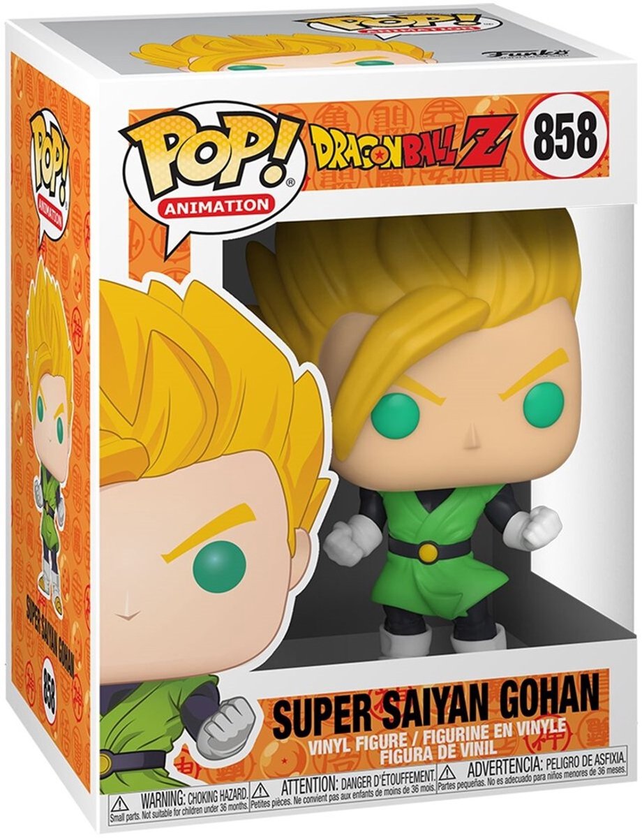 Funko-Pop-Animation: Dragon Ball Z – Super Saiyajin Gohan Pop #858