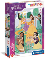 Clementoni Puzzle Disney Prinzessin, 104 Teile.