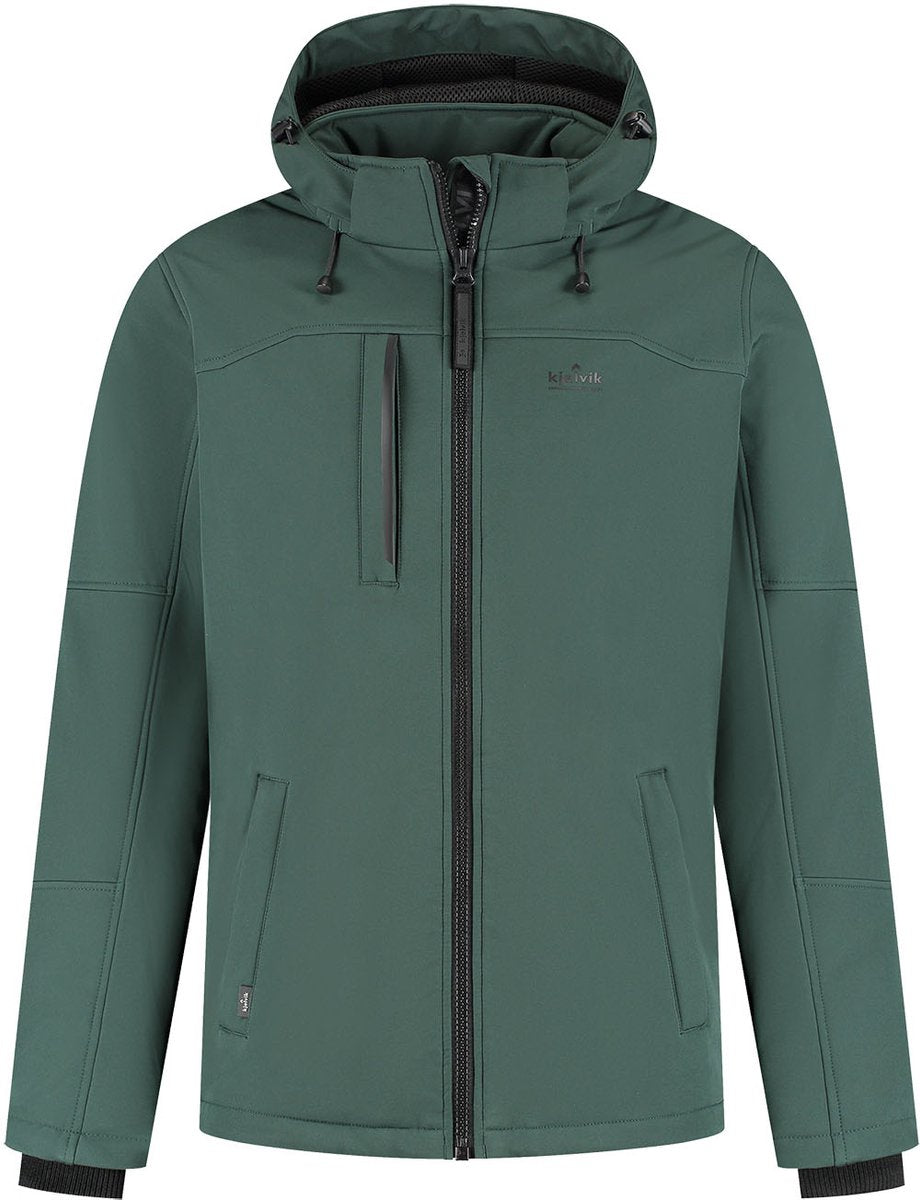 Kjelvik thom heren outdoorjas - green